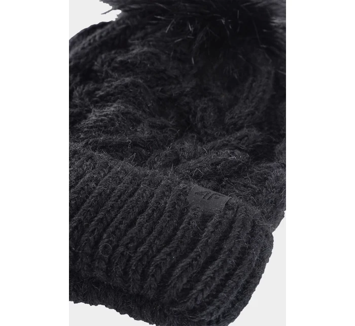 Dívčí zimní čepice model 21678397 černá - 4F