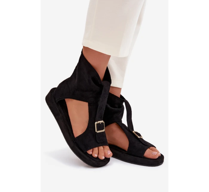 Dámské sandály s horní částí Černé Coralya Dámské sandály s horní částí Černé Coralya