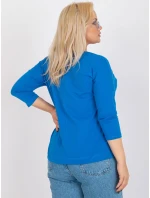 Bluzka RV BZ model 21127014 ciemny niebieski - FPrice Bluzka RV BZ model 21127014 ciemny niebieski - FPrice