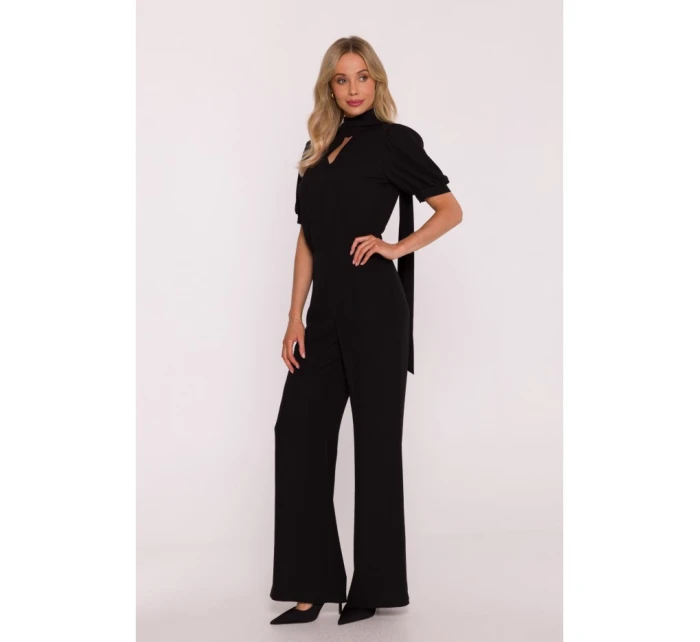 S421 Kombinéza s motýlikom - čierna