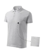 Bavlnená pánska polokošeľa svetlosivá Bavlnená pánska polokošeľa svetlosivá