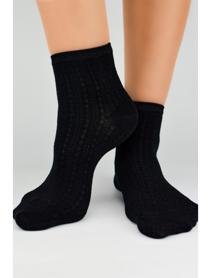 Dámske viskózové ponožky s hodvábom ST039