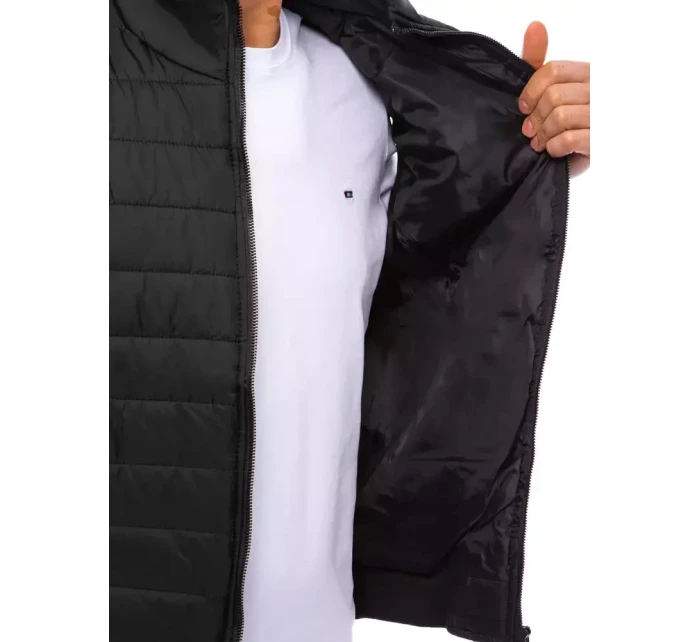 Pánská prošívaná vesta černá Dstreet model 21965574 - FashionStreet