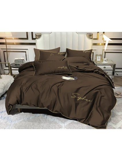 Komplet pościeli Cotton World Mikrowłókno Haft FHL-3303 160x200