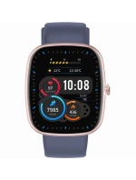 Dámske inteligentné hodinky GRAVITY GT18-3 Ružový silikónový remienok + námornícky modrý remienok Dámske inteligentné hodinky GRAVITY GT18-3 Ružový silikónový remienok + námornícky modrý remienok