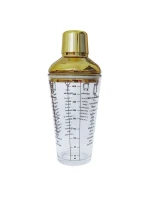 SKLENENÝ KOKTAILOVÝ ŠEJKER 450 ML ALPINA