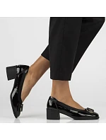 Skórzane  na czarne Filippo model 22087085 - Hikvision