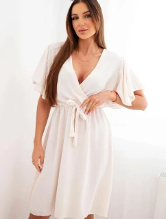 Šaty so skladaným výstrihom fango