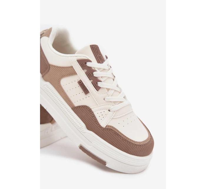 Sneakersy Na Platformie Big Star OO274A151 Ciemnobeżowe Sneakersy Na Platformie Big Star OO274A151 Ciemnobeżowe