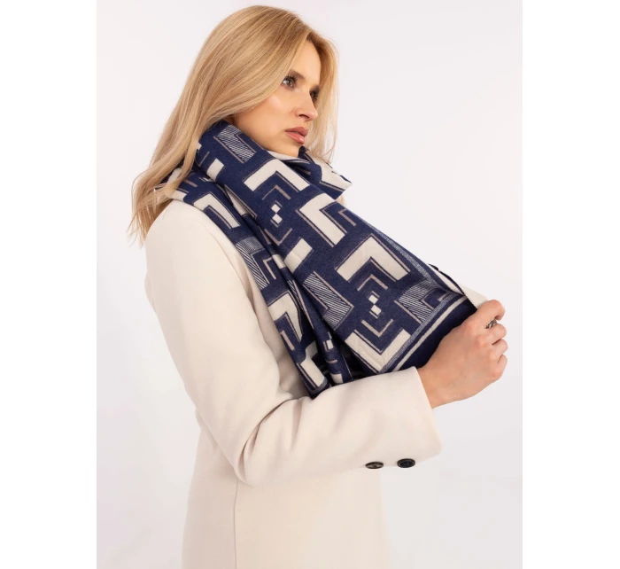 Šatka AT SZ 23158.32 tmavo modrá a biela