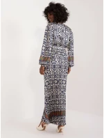 Sukienka DHJ SK model 20105281 granatowy - FPrice Sukienka DHJ SK model 20105281 granatowy - FPrice