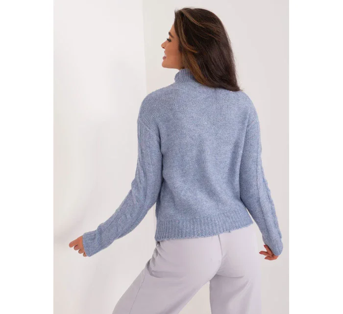 Sweter TW SW model 19525745 ciemny niebieski - FPrice