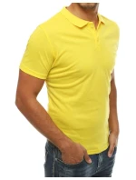 Pánské žluté polo tričko Dstreet model 21962550 - FashionStreet Pánské žluté polo tričko Dstreet model 21962550 - FashionStreet