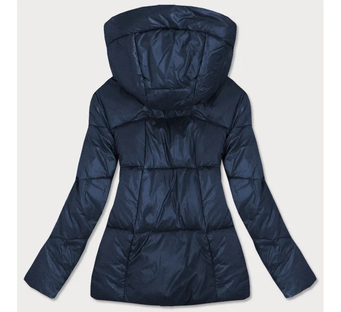 DAMSKA KURTKA PIKOWANA Z KAPTUREM GRANATOWA model 21242351 - Libland