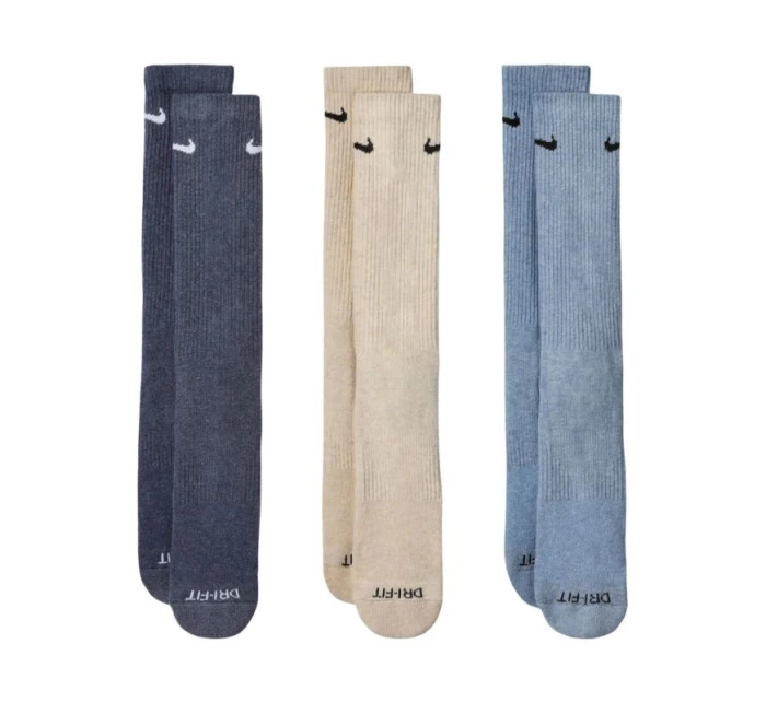 Everyday Plus Cushioned ponožky 3 páry tmavě světle šedé 901 model 21392059 - NIKE Everyday Plus Cushioned ponožky 3 páry tmavě světle šedé 901 model 21392059 - NIKE