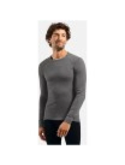 Pánské tričko BL TOP model 21811259 neck l/s ACTIVE WARM ECO velikost L Grey - ODLO Pánské tričko BL TOP model 21811259 neck l/s ACTIVE WARM ECO velikost L Grey - ODLO