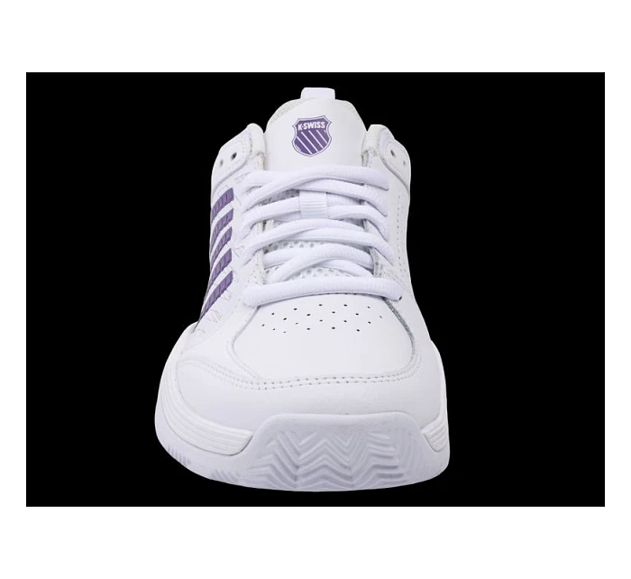 Tenisky K-swiss COURT EXPRESS 2 CLAY WHITE/PURPLE HAZE/NEON LAVENDER-M (94429-151-M)