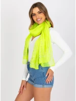 Dámska šatka AT CH LA12813 fluo yellow