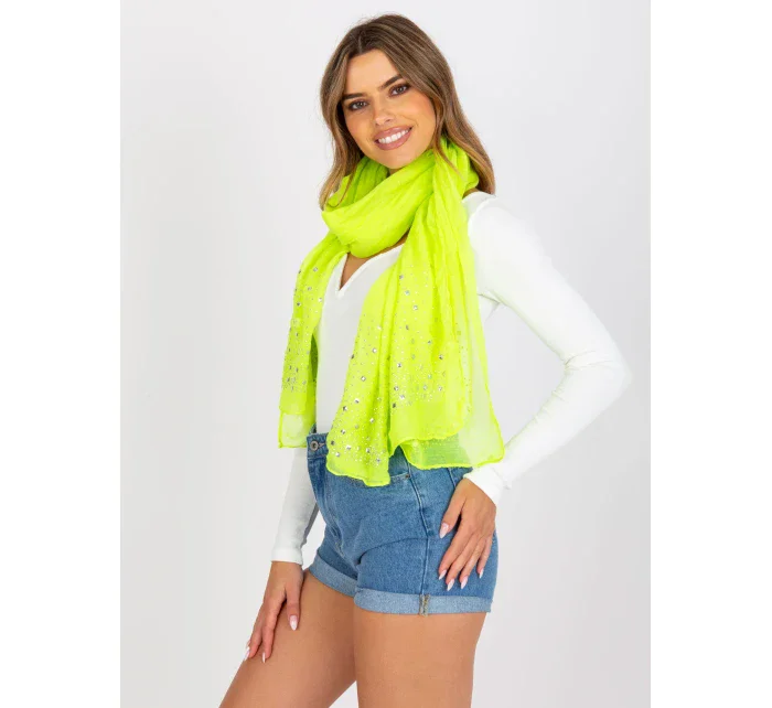 Dámska šatka AT CH LA12813 fluo yellow