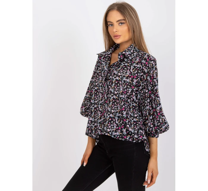 Blúzka CHA BZ 3303 1.34 čierna a ružová