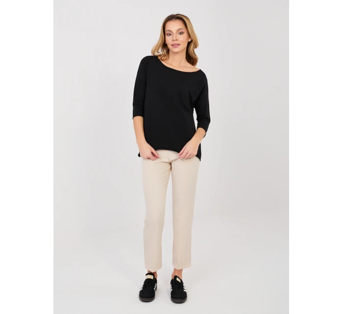 Bluzka RV BZ model 22013684 czarny - FPrice Bluzka RV BZ model 22013684 czarny - FPrice