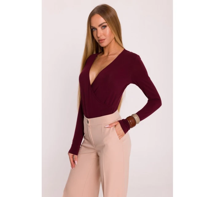 M875 Široké nohavice - béžové