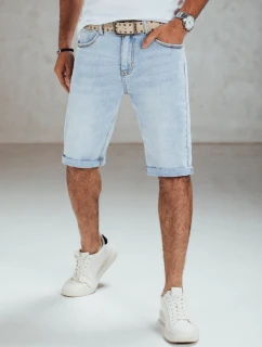 Pánské modré džínové šortky s páskem Dstreet model 21989892 - FashionStreet
