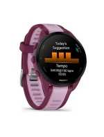 Športové hodinky Garmin Forerunner 165 Music AMOLED 43 mm Berry Lilac