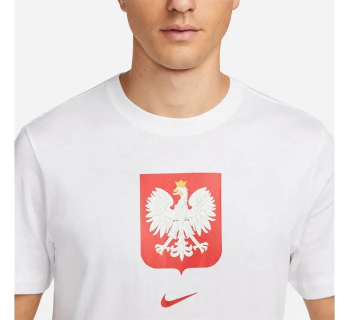 Pánske tričko Poland Crest M DH7604 100 - Nike Pánske tričko Poland Crest M DH7604 100 - Nike