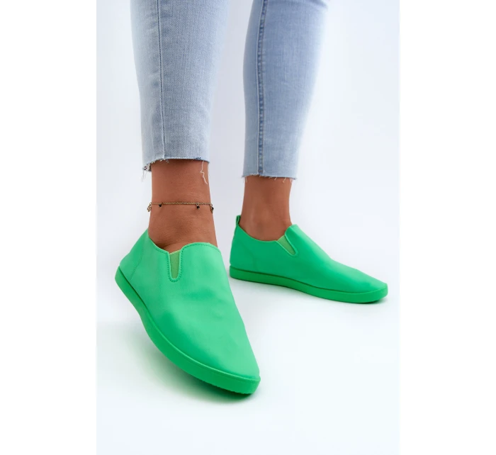 Dámské tenisky SlipOn Zelené model 21658963 - Boto Dámské tenisky SlipOn Zelené model 21658963 - Boto