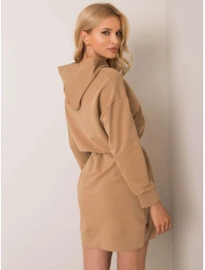 Šaty LK SK 508284.16X svetlo hnedá