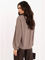 Bluzka MI BZ model 21421277 ciemny bezowy - FPrice Bluzka MI BZ model 21421277 ciemny bezowy - FPrice