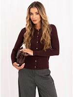 Sweter PM SW model 22361735 bordowy - FPrice