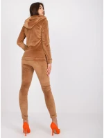 Dámska súprava KMPL 6087 1.95P svetlo hnedá