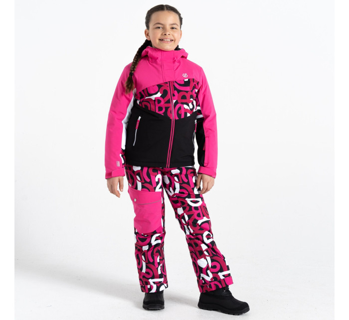 Detská zimná lyžiarska bunda Humour II Jacket DKP401-PNB pink - Dare2b