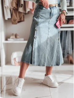 Džínová midi sukně modrá Dstreet model 21985852 - FashionStreet