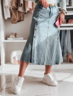Džínová midi sukně modrá Dstreet model 21985852 - FashionStreet