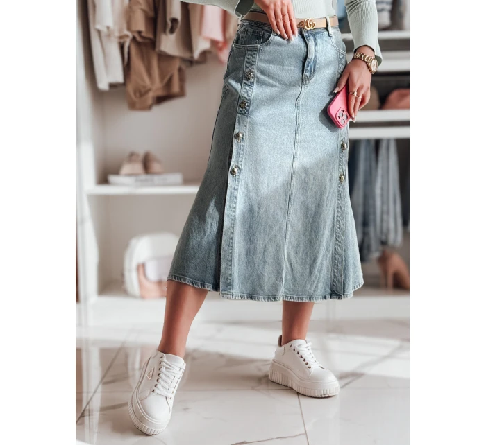 Džínová midi sukně modrá Dstreet model 21985852 - FashionStreet