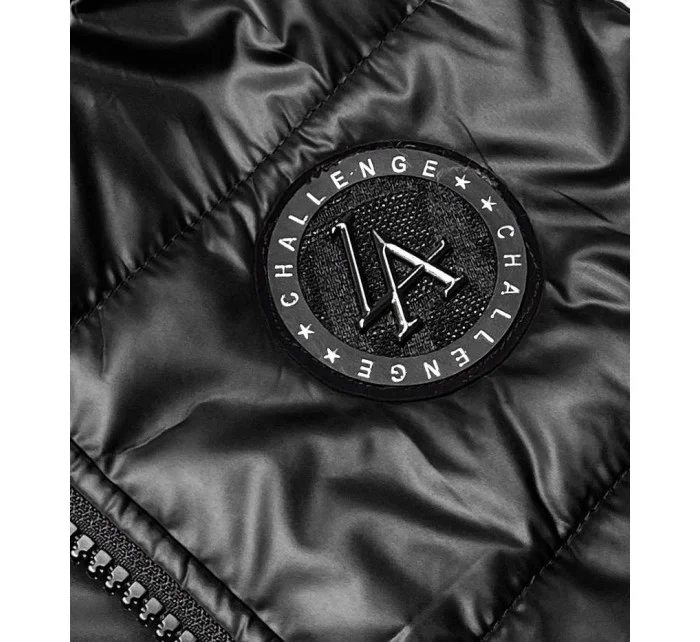 Čierna vesta s geometrickou spodnou časťou (B0122-1) Čierna vesta s geometrickou spodnou časťou (B0122-1)