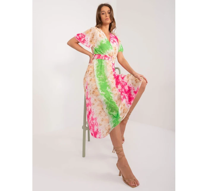 Šaty DHJ SK 15967 2.86 tmavoružová