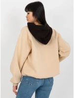 Dámska mikina EM BL 696.68 béžová - FPrice