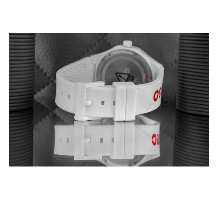 HUGO Lit For Him White 1530345 + BOX Pánske hodinky HUGO Lit For Him White 1530345 + BOX Pánske hodinky