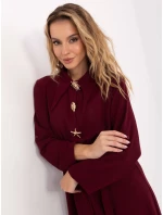 Sukienka MI SK model 21755214 bordowy - FPrice