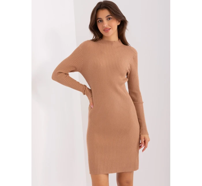 Sukienka PM SK model 18917654 camelowy - FPrice