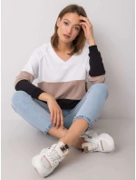 Mikina RV BL 5972.07 čierna a béžová