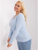 Bluzka RV BZ model 19394472 jasny niebieski - FPrice