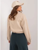Dámská džínová bunda HM KR Béžová model 20190968 - FPrice Dámská džínová bunda HM KR Béžová model 20190968 - FPrice