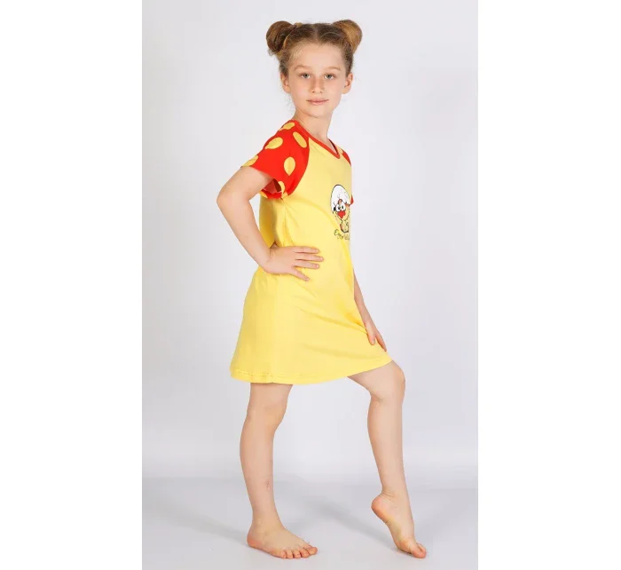 Detská nočná košeľa s krátkym rukávom Malé kurča