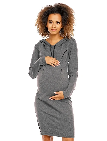 Tehotenské šaty model 94413 PeeKaBoo Tehotenské šaty model 94413 PeeKaBoo