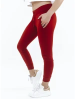 Dámske tepláky FITS červené UY0537 Dámske tepláky FITS červené UY0537